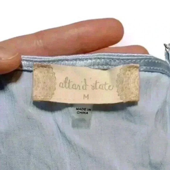 Altar’d State Shiny Cinderella Cami Babydoll Tunic Top Women's Size M - Picture 3 of 8